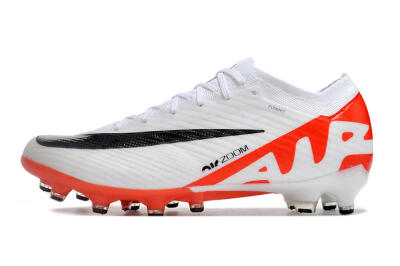 Nike Air Zoom Mercurial Vapor 15 Elite AG Low-Tops Football Boots - White/Black/Red