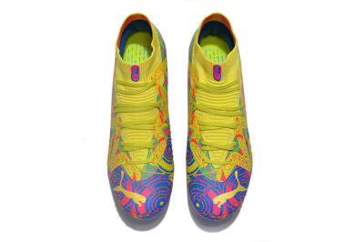 Puma Future Ultimate FG Low-Tops Football Boots - Yellow/Rainbow