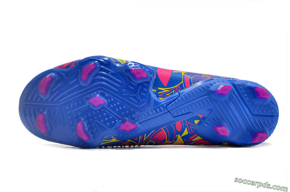 Puma Future Ultimate FG Low-Tops Football Boots - Yellow/Rainbow 6