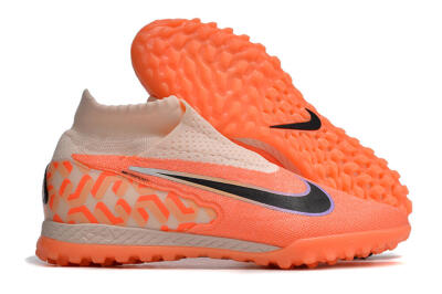 Nike Phantom GX Elite DF Link TF High-Tops Football Shoes - Pink/Black/Purple
