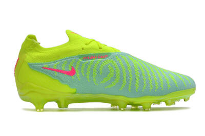 Nike Phantom GX Elite FG Low-Tops Football Boots - Green/Yellow/Red