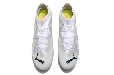 Puma Future Ultimate FG Low-Tops Football Boots - White/Black