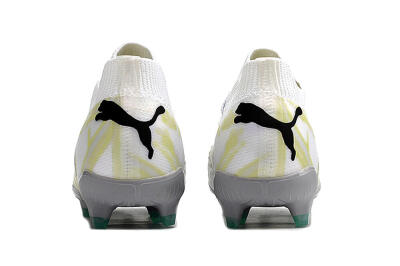 Puma Future Ultimate FG Low-Tops Football Boots - White/Black