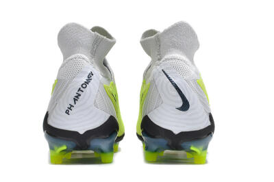 Nike Phantom GX Elite FG High-Tops Football Boots - Grey/Green/Pink