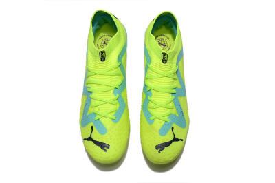 Puma Future Ultimate FG Low-Tops Football Boots - Green/Blue/Black