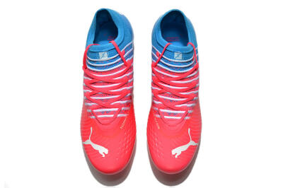 Puma Future Z 1.3 Instinct FG Low-Tops Football Boots - Pink/Blue