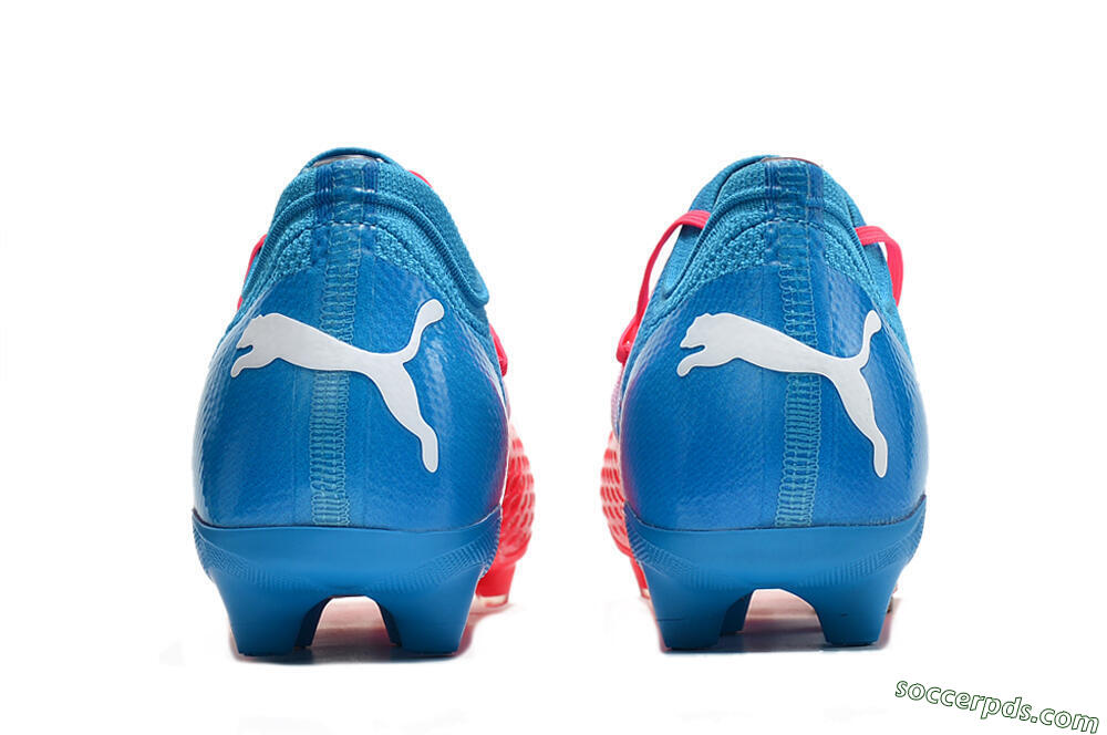 Puma Future Z 1.3 Instinct FG Low-Tops Football Boots - Pink/Blue 6