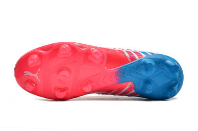 Puma Future Z 1.3 Instinct FG Low-Tops Football Boots - Pink/Blue
