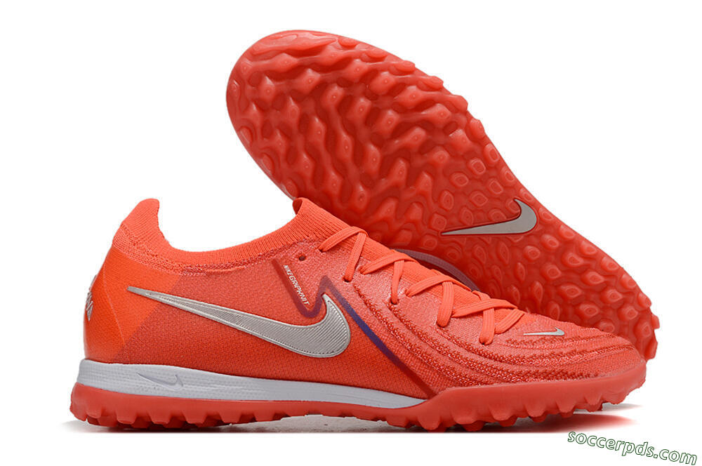 Nike Phantom Luna 2 Elite TF Low-Tops Football Shoes - Red/Black/Blue/White 1