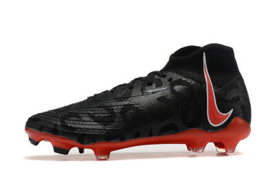 Nike Phantom Luna Elite UN FG High-Tops Football Boots - Black/White/Red