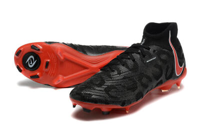 Nike Phantom Luna Elite UN FG High-Tops Football Boots - Black/White/Red