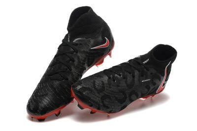 Nike Phantom Luna Elite UN FG High-Tops Football Boots - Black/White/Red