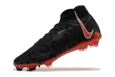 Nike Phantom Luna Elite UN FG High-Tops Football Boots - Black/White/Red