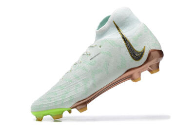 Nike Phantom Luna Elite United Golden Pack FG High-Tops Football Boots - Jade/Black/Gold
