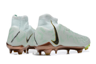 Nike Phantom Luna Elite United Golden Pack FG High-Tops Football Boots - Jade/Black/Gold
