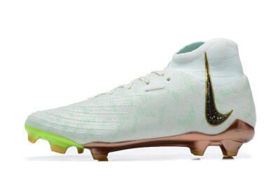 Nike Phantom Luna Elite United Golden Pack FG High-Tops Football Boots - Jade/Black/Gold