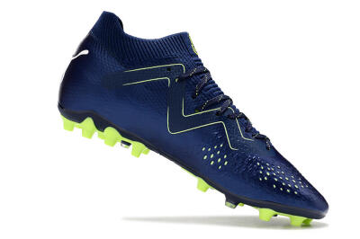 Puma Future Ultimate MG Low-Tops Football Boots - Blue/Yellow/White