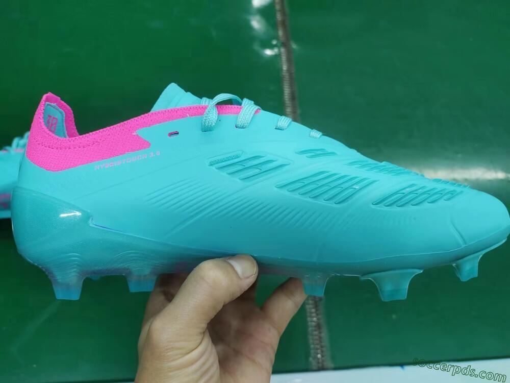 Adidas Predator Accuracy FG Low-Tops Football Boots - Jade/Pink/Purple