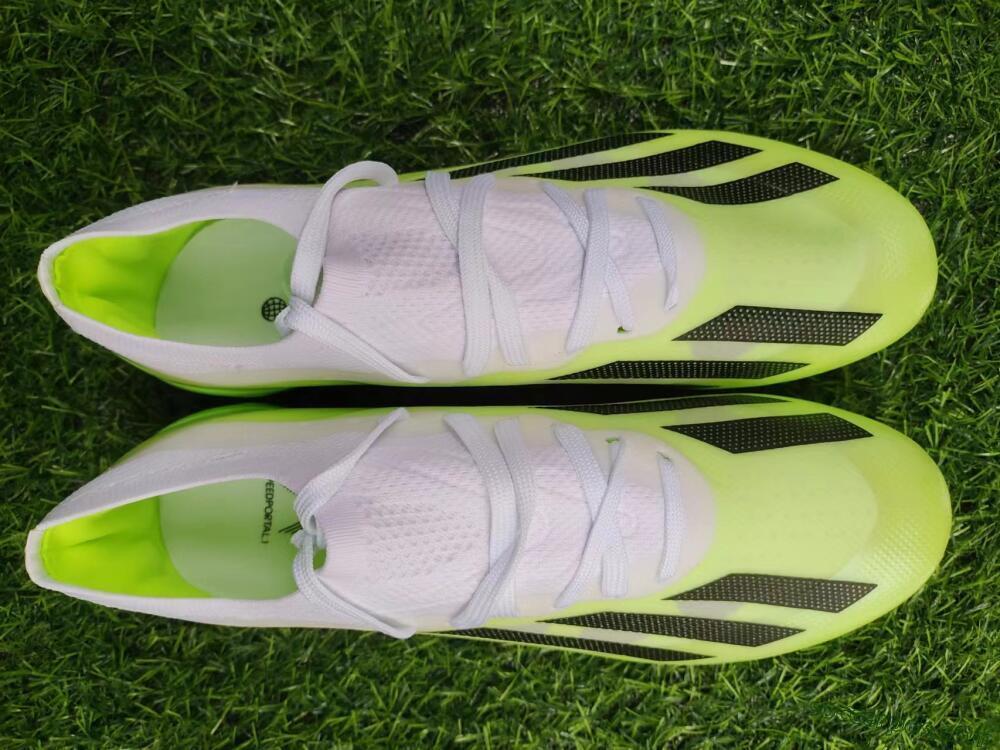 Adidas X Crazyfast.1 Messi FG Low-Tops Football Boots - Green/Black/White
