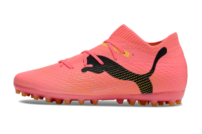 Puma Future Ultimate MG Low-Tops Football Boots - Red/Black/Yellow