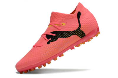 Puma Future Ultimate MG Low-Tops Football Boots - Red/Black/Yellow