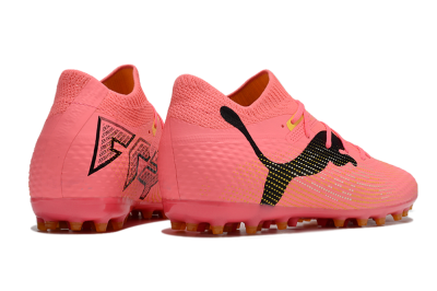 Puma Future Ultimate MG Low-Tops Football Boots - Red/Black/Yellow