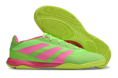 Adidas Predator 24 Elite IC Low-Tops Football Shoes - Yellow/Pink