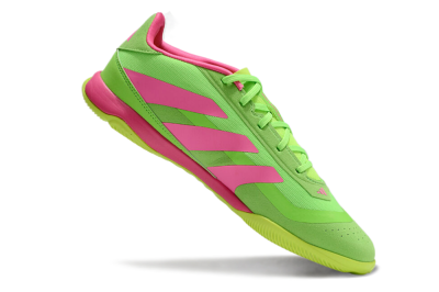 Adidas Predator 24 Elite IC Low-Tops Football Shoes - Yellow/Pink