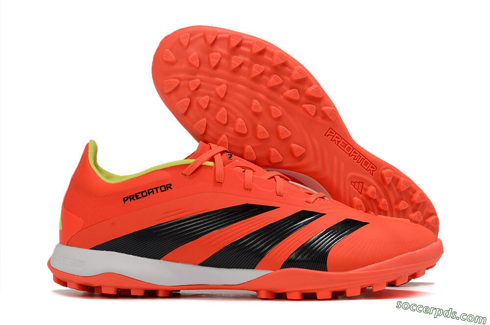 Adidas Predator 24 Elite TF Low-Tops Football Shoes - Red/Black/White 1