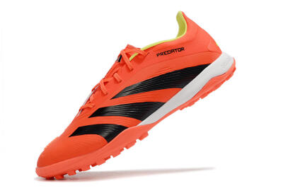 Adidas Predator 24 Elite TF Low-Tops Football Shoes - Red/Black/White