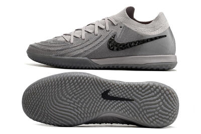 Nike Phantom GX 2 Elite IC Low-Tops Football Shoes - Grey/Black