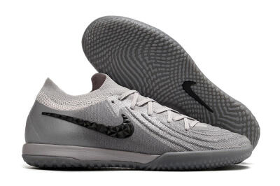 Nike Phantom GX 2 Elite IC Low-Tops Football Shoes - Grey/Black