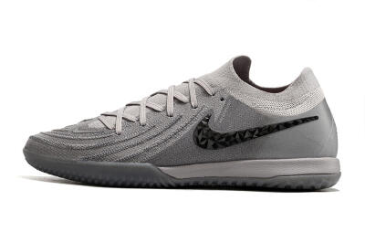 Nike Phantom GX 2 Elite IC Low-Tops Football Shoes - Grey/Black