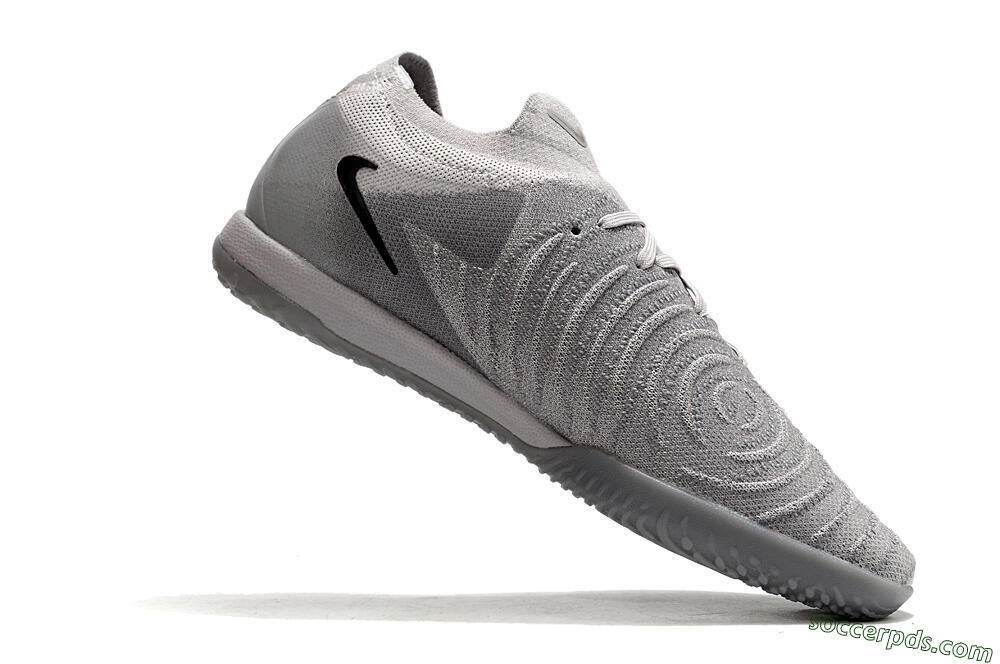 Nike Phantom GX 2 Elite IC Low-Tops Football Shoes - Grey/Black 4