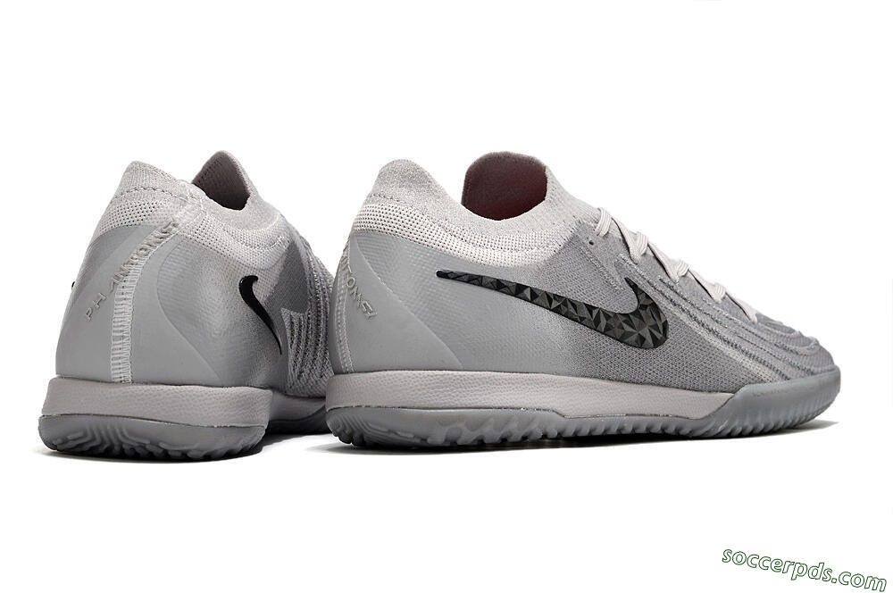 Nike Phantom GX 2 Elite IC Low-Tops Football Shoes - Grey/Black 6