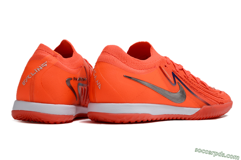 Nike Phantom GX 2 Elite IC Low-Tops Football Shoes - Red/Silver/Blue 6