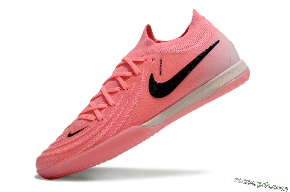 Nike Phantom GX 2 Elite IC Low-Tops Football Shoes - Pink/Black/White 5