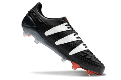 Adidas Predator Accelerator 94 FG Low-Tops Football Boots - Black/White/Red