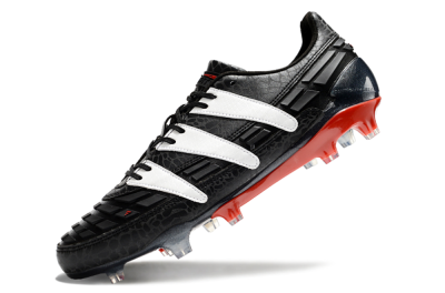 Adidas Predator Accelerator 94 FG Low-Tops Football Boots - Black/White/Red