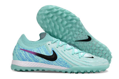 Nike Phantom GX 2 Elite TF Low-Tops Football Shoes - Jade/Blue/Black