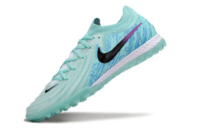 Nike Phantom GX 2 Elite TF Low-Tops Football Shoes - Jade/Blue/Black