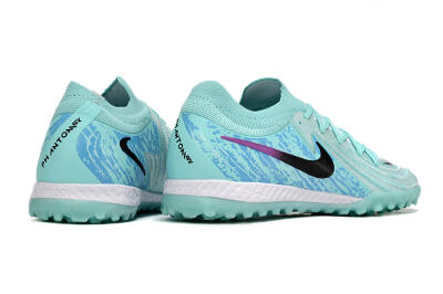 Nike Phantom GX 2 Elite TF Low-Tops Football Shoes - Jade/Blue/Black