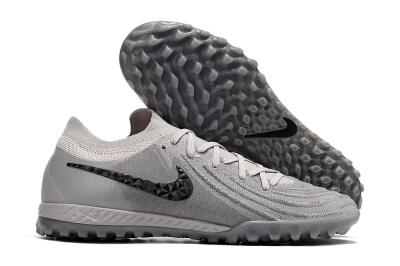 Nike Phantom GX 2 Elite TF Low-Tops Football Shoes - Grey/Black