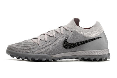 Nike Phantom GX 2 Elite TF Low-Tops Football Shoes - Grey/Black