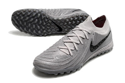 Nike Phantom GX 2 Elite TF Low-Tops Football Shoes - Grey/Black