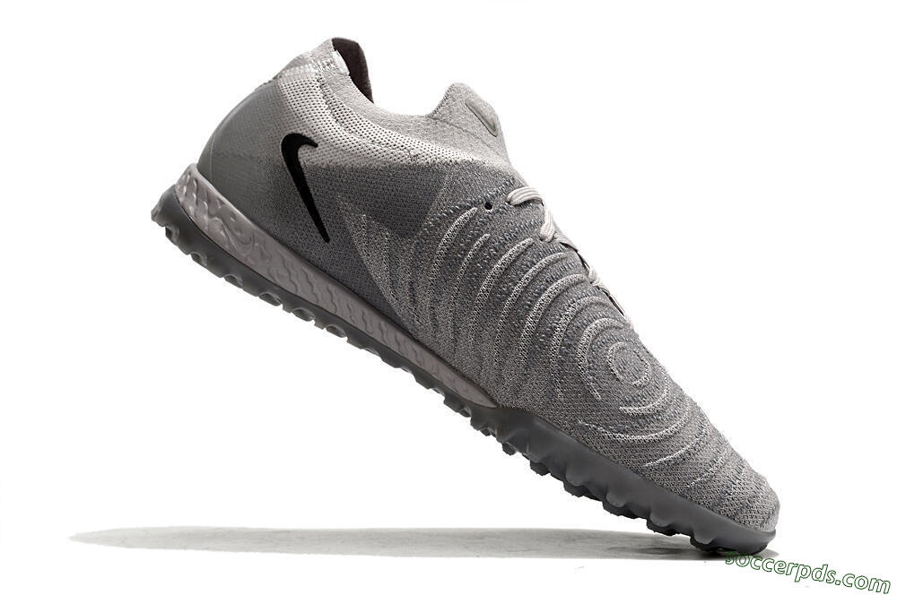 Nike Phantom GX 2 Elite TF Low-Tops Football Shoes - Grey/Black 4
