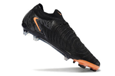 Nike Phantom Luna Elite NU FG Low-Tops Football Boots - Black/Grey/Orange