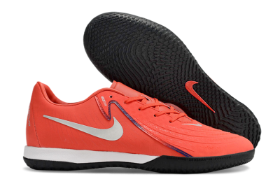 Nike Phantom GX 2 Acad LV8 IC Low-Tops Football Shoes - Red/Silver/White/Black