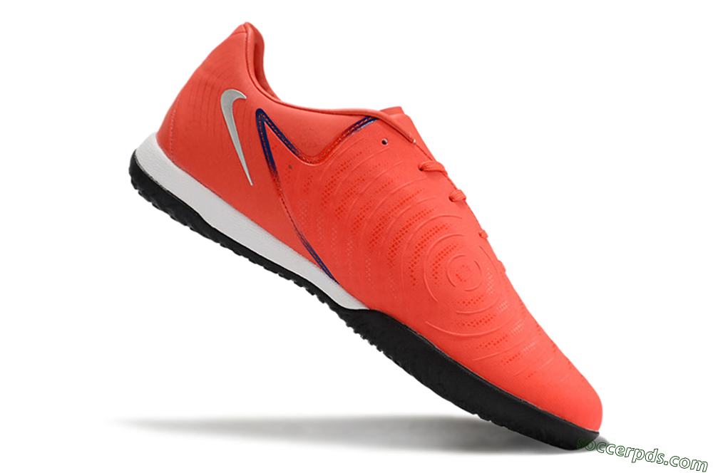 Nike Phantom GX 2 Acad LV8 IC Low-Tops Football Shoes - Red/Silver/White/Black 4
