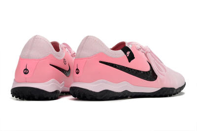 Nike Tiempo Legend 10 Pro TF Low-Tops Football Shoes - Pink/Black/White